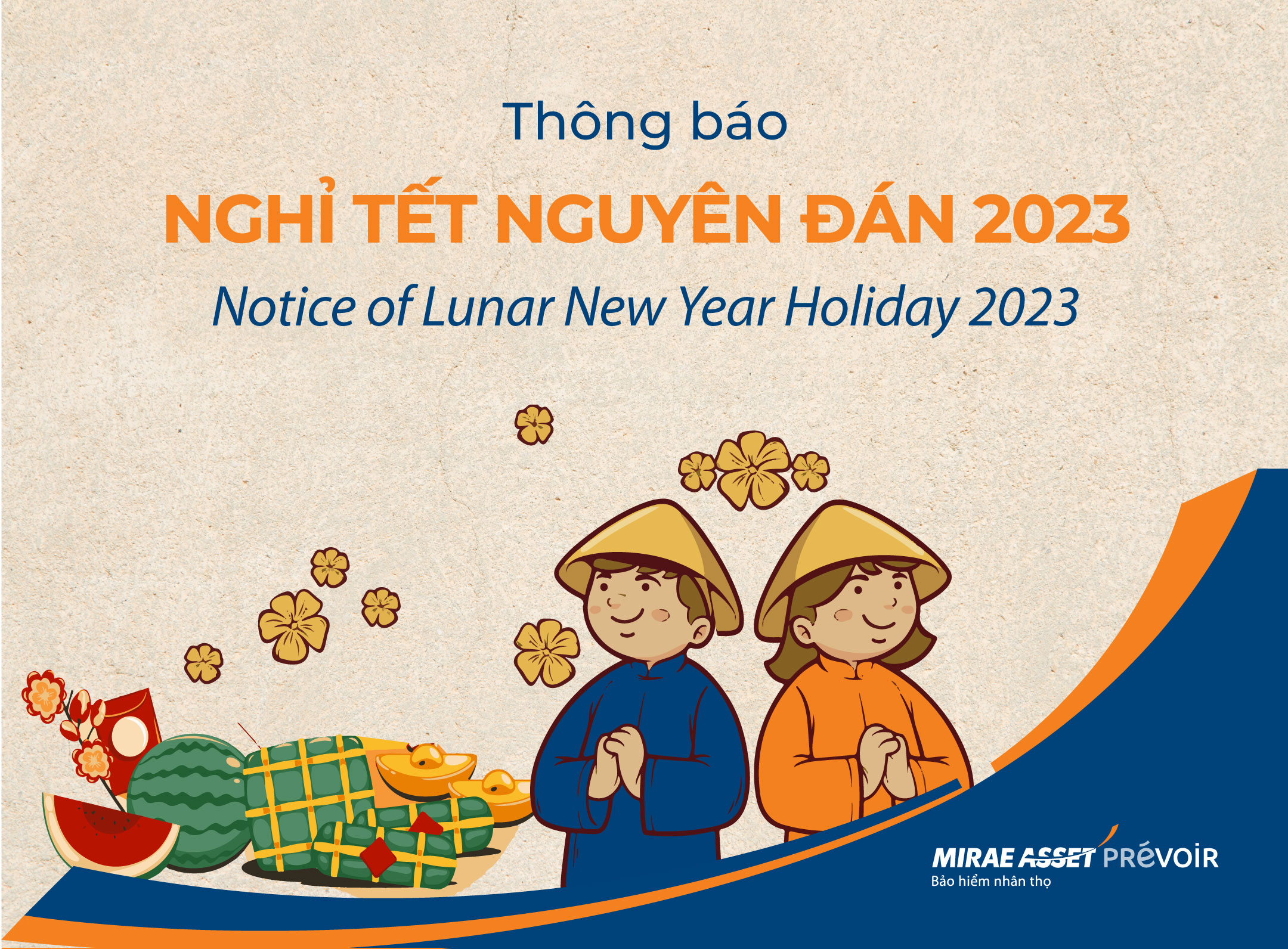 2023 LUNAR NEW YEAR HOLIDAY NOTICE 